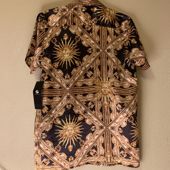 Drill Clothing Shirts Nwt Mens Baroque Gold Shirt By Drill Clothing